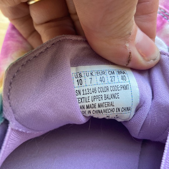 BOB’S From Sketchers Memory Foam Tie Sye Sneakers Size 10. - Picture 3 of 8